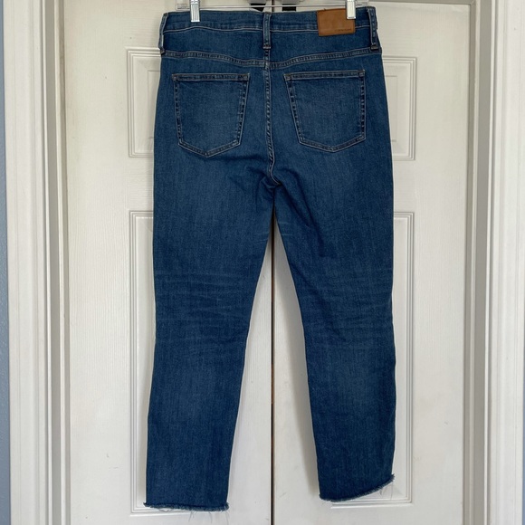 J.Crew Vintage Straight Jean High Rise Raw Hem - Picture 7 of 14